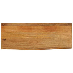 Bordplate naturlig kant 70x20x3,8 cm heltre mango