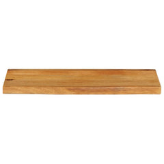 Bordplate naturlig kant 70x20x3,8 cm heltre mango