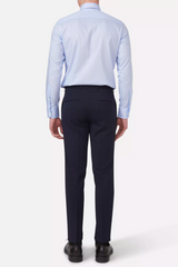 Denz Wool Trousers Dark Blue