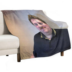 Drachenlord Poster - Rainer Winkler The Superstar Original (2024) Upscaled, High Quality Poster Throw Blanket