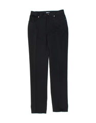 BYBLOS Womens Slim Casual Trousers W29 L32 Black Polyester Vintage Byblos and Second-Hand Byblos from Messina Hembry