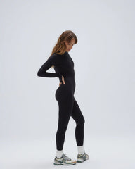 Ultimate Long Sleeve Unitard - Black