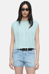 Closed C95250-444-22 Pleated Sleeveless Top- More Colors