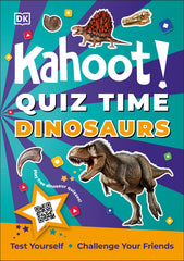 Kahoot! Quiz Time Dinosaurs - 250 Trivia Questions (with QR Codes Inside for 150 Interactive Bonus Questions) � Educational Kids Quiz Book (Kahoot! Quiz Time)