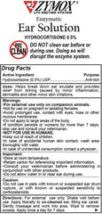 Zymox Ear Infection Solution with .5% Hydrocortisone for Dogs and Cats