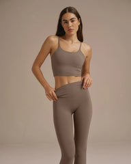 Ultimate Tank Bra - Cocoa Brown