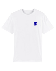 White T / S Logo Blue Front