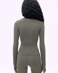Ultimate Long Sleeve Top - Olive Green
