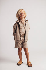 Baje Studio - Gaucin short taupe cafe