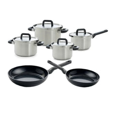 BK Flow Cool Kookpannenset 4 delig + Koekenpannen 20&28 cm