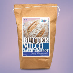 BUTTERMILCHBROT Sauerteigbrot ohne Weizenmehl