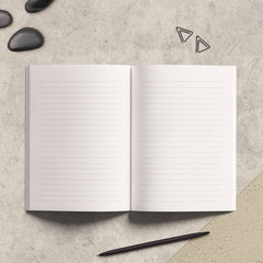 Candy Stripe Recycled Notebook