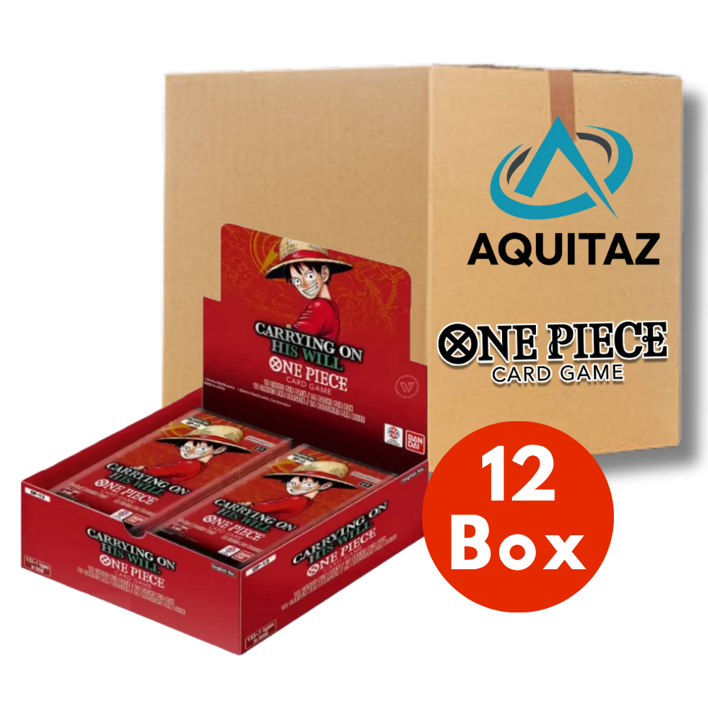 One Piece (OP 13) Carrying On His Will Booster Display Sealed Case (12 Boxes) (ENG)