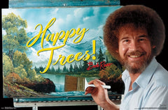 BOB ROSS - HAPPY TREES!