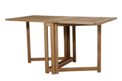 Turin klaffbord, teak, 146 x 70 cm