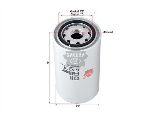 Oil Filter P551100 Bf7327 Lf16117 504084161 84228488 C-2212
