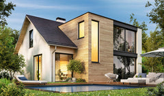 CASA PREFABBRICATA LEGNO STRUTTURA TELAIO mq 255 KHR-39982