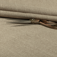 Potosi Weave Textured Chenille Beige Colour Upholstery Fabric CTR-1968