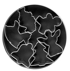 Christmas Holiday Pie Cutter Set