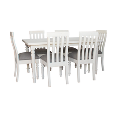 Juego Comedor Arles 6 Sillas