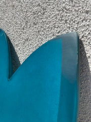 Derrick Disney | 5’5” Fish Teal Surfboard (USED) - Surf Bored