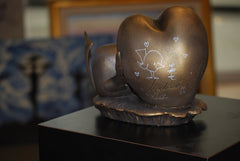 Fabio Napoleoni "Blu Loves You" Sculpture