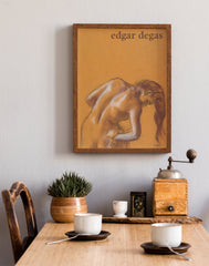 afklædt kvinde | EDGAR DEGAS | KUNSTPLAKAT - decoARTE