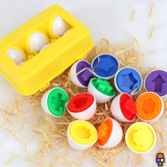 Smart Eggs™ | Reconnaissance des couleurs et des formes
