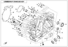 MIDDLE BEARING RETAINER, FRONT OUTPUT SHAFT