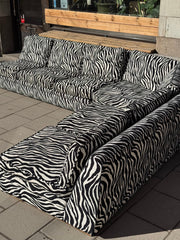 Modulsoffa 'Playboy' DUX 70-tal Zebra