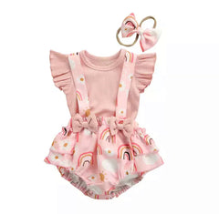 Rainbow Suspender Set