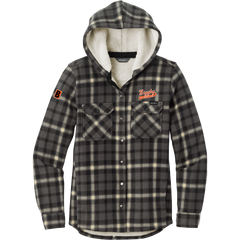 Biggby Coffee AAA Eddie Bauer Ladies Woodland Shirt Jac