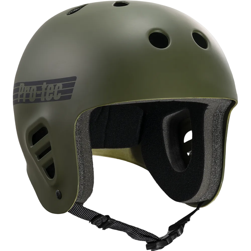 Pro-Tec Full Cut Skate Helmet (M) - Matte Olive