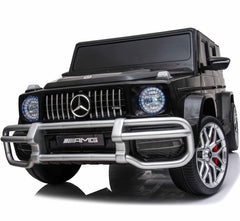 Licensed 4WD High Door Mercedes AMG G63 24V Ride On 2 SEATER Jeep - Black