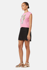 Gorman - Dalmation Knit Tank - pink