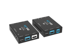 Netvio EX-TS-USB-70-10 | 70m 4K HDMI & USB KVM Extender with PoC