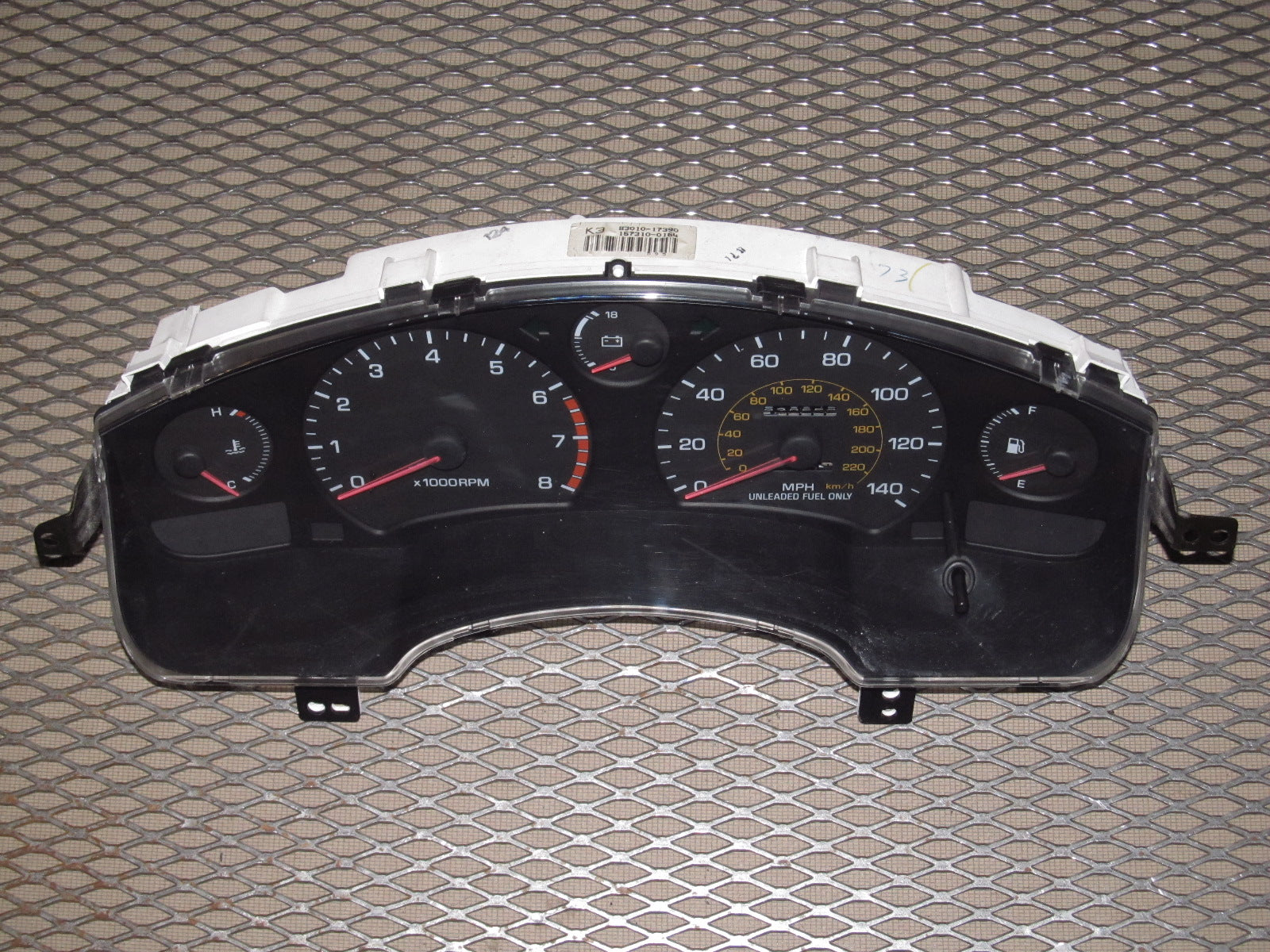 91 92 93 94 95 Toyota MR2 OEM Speedometer Instrument Cluster Gauge - M/T 5SFE