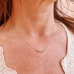 Morse Code Necklace