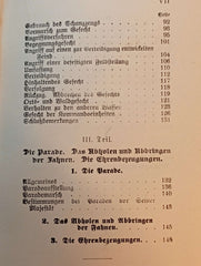 D.V.E. Nr. 130. Exerzier-Reglement für die Infanterie,1906.Neuabdruck mit Einfügung der bis April 1913 ergangenen Änderungen ( Deckblatt 1-78 ). (Kopie)
