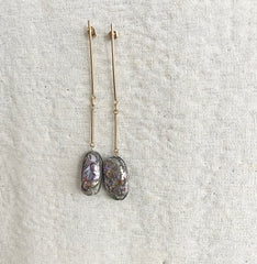PENDIENTES PERLA OVAL