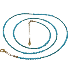 Turquoise Beaded Belly Chain