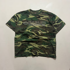 XL 1999 Harley Davidson Camo Georgia T-shirt