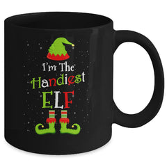 I'm The Handiest Elf Family Matching Funny Christmas Group Gift Mug Coffee Mug | Teecentury.com