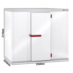 Komora chłodnicza - 2260x2260mm - 8,60m³