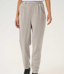 KAFFE JENNY PANTS I ELEPHANT SKIN FARVE (GRÅ)