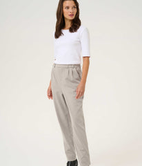KAFFE JENNY PANTS I ELEPHANT SKIN FARVE (GRÅ)