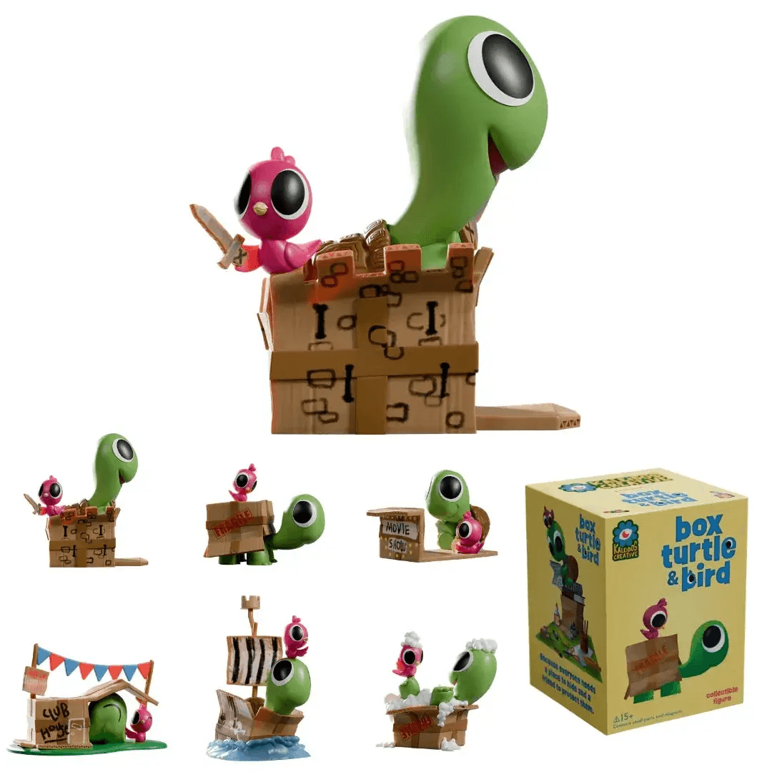 Kaleidos Creative: Box Turtle & Bird Blind Box - ToylandEU