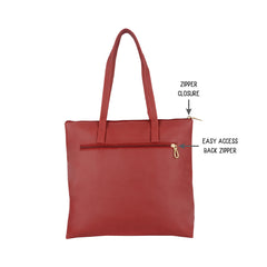 Kindew Red Large Tote Bags-1