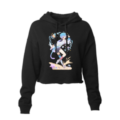 Linechu Summer Treats Crop-Top Hoodie