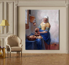 Johannes Vermeer – Het Melkmeisje